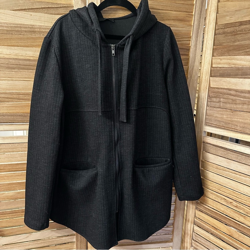 Ruti Cotton Blend Oversized Hoodie Jacket Size XS/S